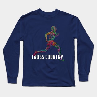 Wired to Run - Cross Country Long Sleeve T-Shirt